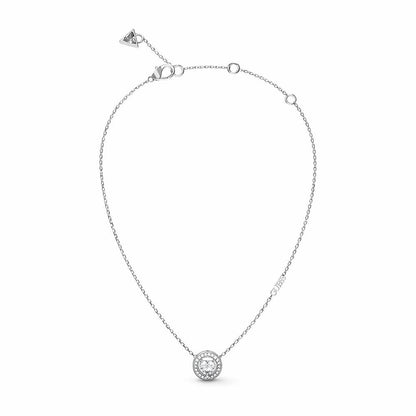 Guess Gray Stainless Steel Necklace
