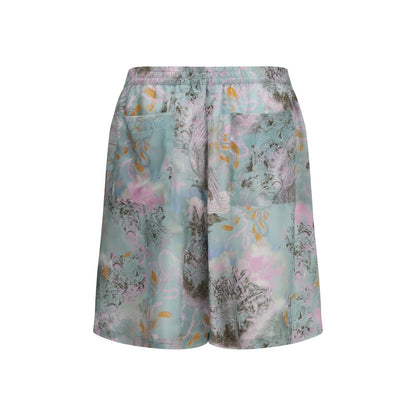 Off-White Multicolor Viscose Shorts