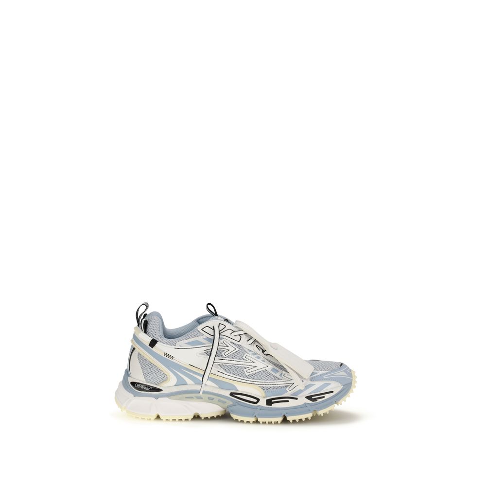Off-White Multicolor Rubber Athletic Sneakers