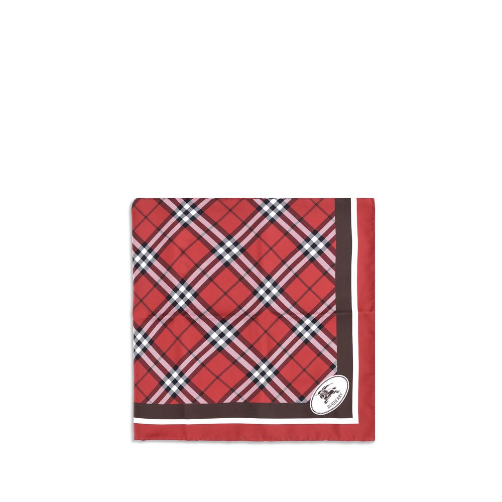 Burberry Multicolor Silk Scarf