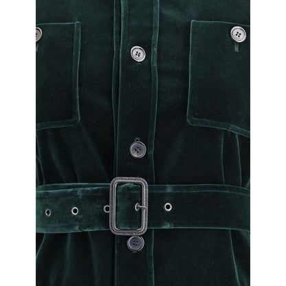 Saint Laurent Bicolor Cotton Clothing