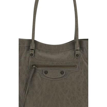 Balenciaga Bicolor Lamb Ovis Aries Aries Shoulder Bag