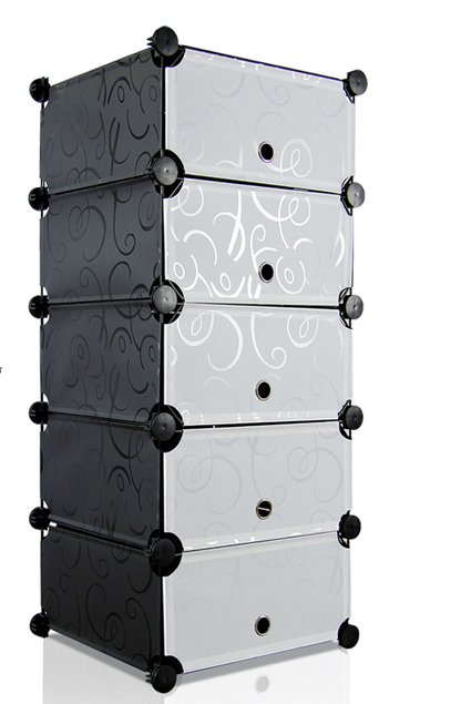Organiser storage wardrobe shelving cabinet Y19
