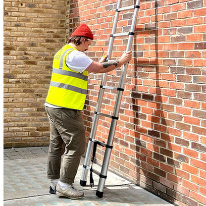Ladder Telescopic Aluminium Extension Ladder 1m-2.6m