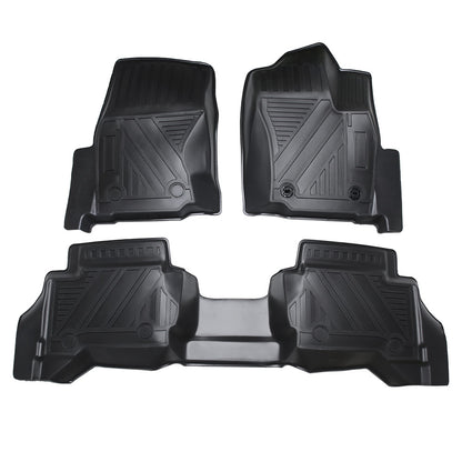 All Weather TPE Floor Liner Floor Mats Compatible With Tacoma 2024 Auto Accessories