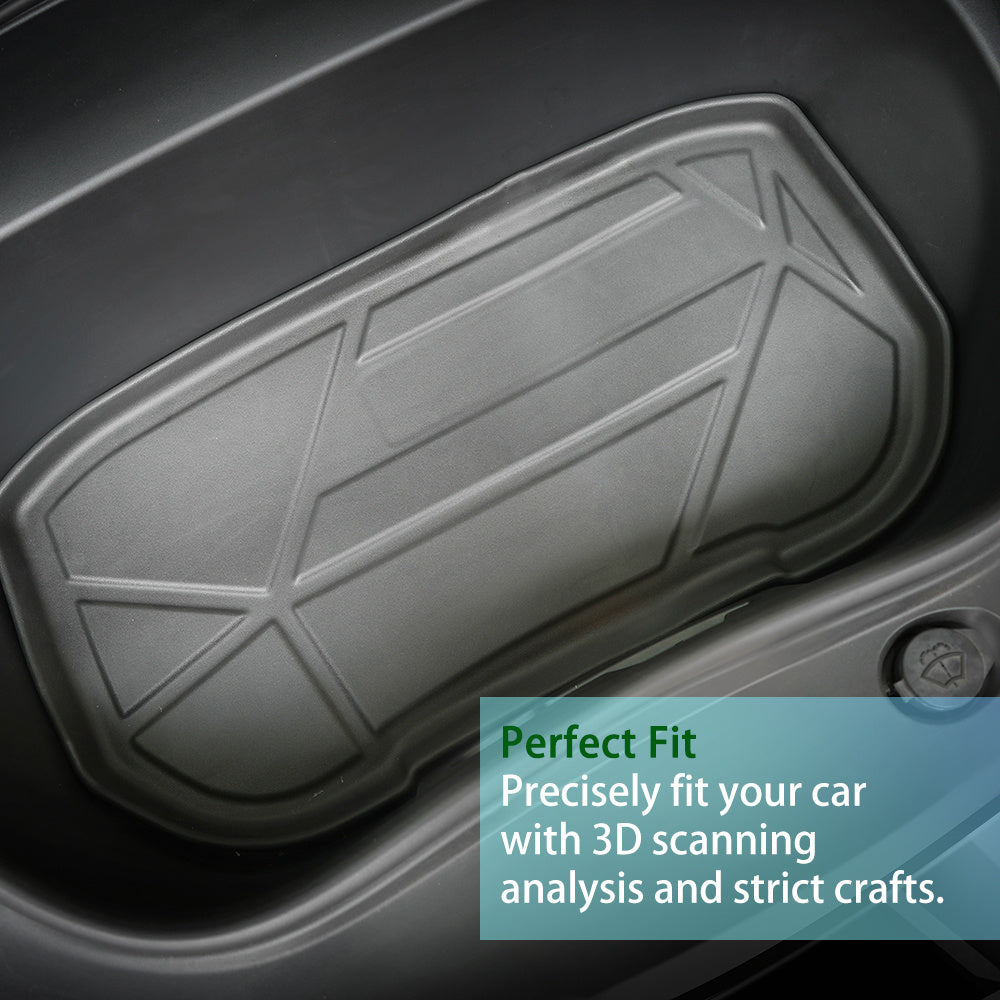 Odorless TPE Floor Mat For Tesla Model 3 2023-2025 6 PCS Waterproof Duty-Proof Fully Surrounded Floor Liner Protection Foot Pad