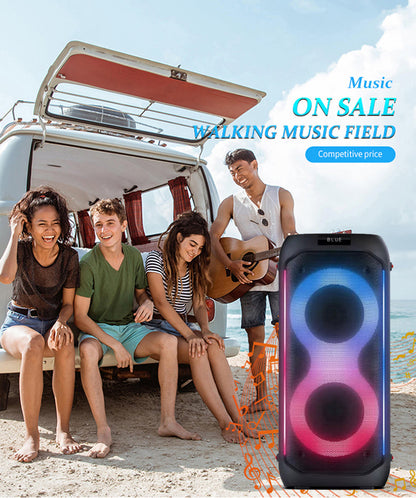 Bluetooth party speaker with microphone 2 x 6.5″ bass Partybox 610