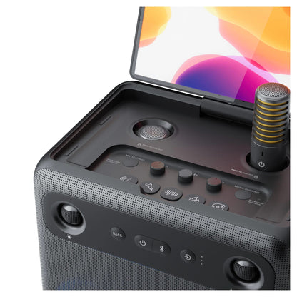 Ikarao Break X2 Karaoke Machine System With 10.1″ Touch Screen Wireless Mic