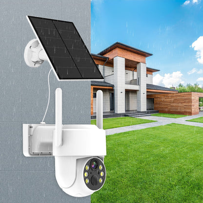 Wireless Security Camera SOLAR WIFI and battery powered free batteries and 64GB storage card