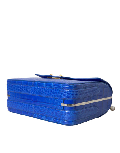 Balenciaga Blue Exotic Leather Neo Classic Small Shoulder Bag