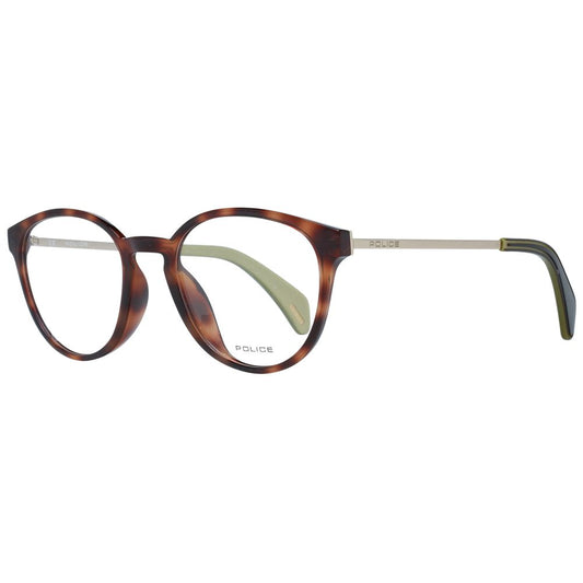 Police Brown Metal & Plastic Glasses (Frames)