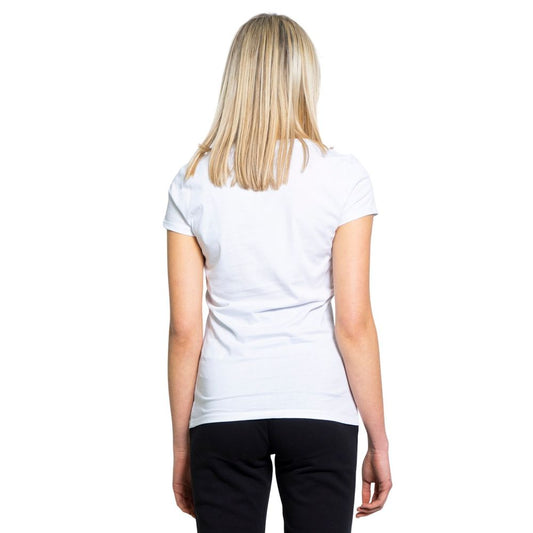 Armani Exchange White Cotton T-Shirt