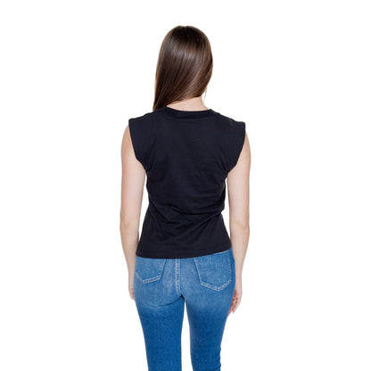 Calvin Klein Jeans Black Cotton T-Shirt