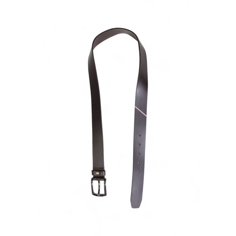 Tommy Hilfiger Brown Leather Regular Belt