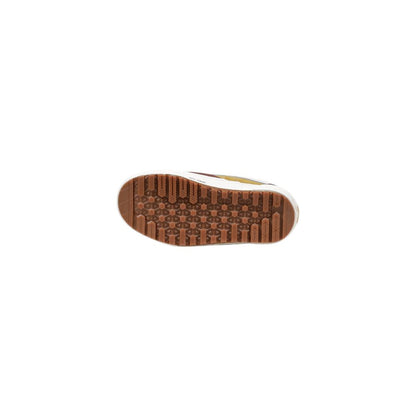 Vans Beige Leather Athletic Sneakers