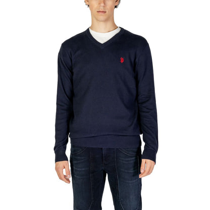 U.S. POLO ASSN. Blue Cashmere Sweater