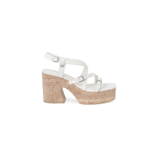 Guess Beige Leather High Heel Pumps
