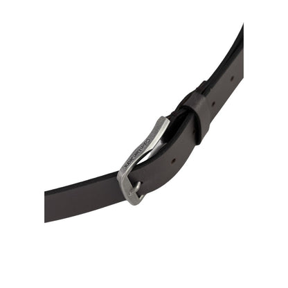 Calvin Klein Jeans Brown Leather Regular Belt