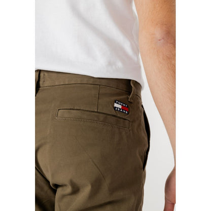 Tommy Hilfiger Jeans Green Organic Cotton Chino Pants