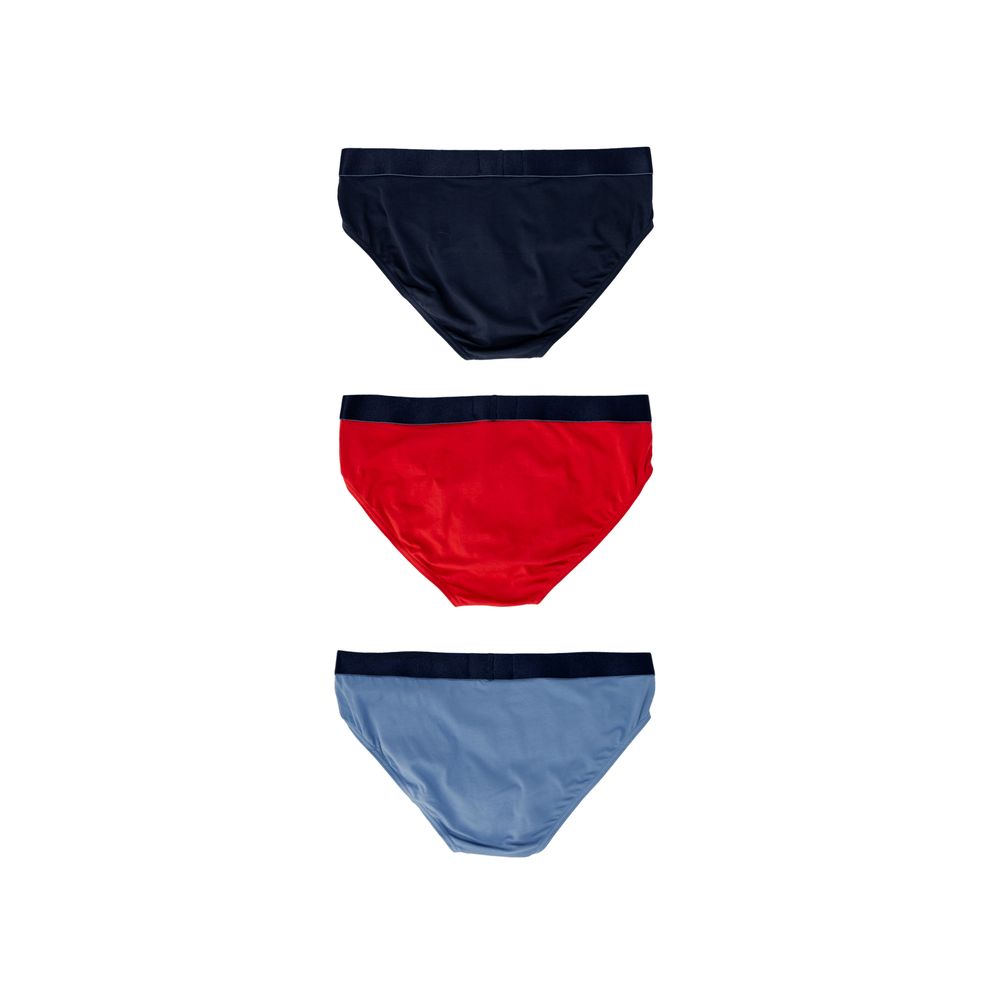Emporio Armani Underwear Blue Cotton Briefs