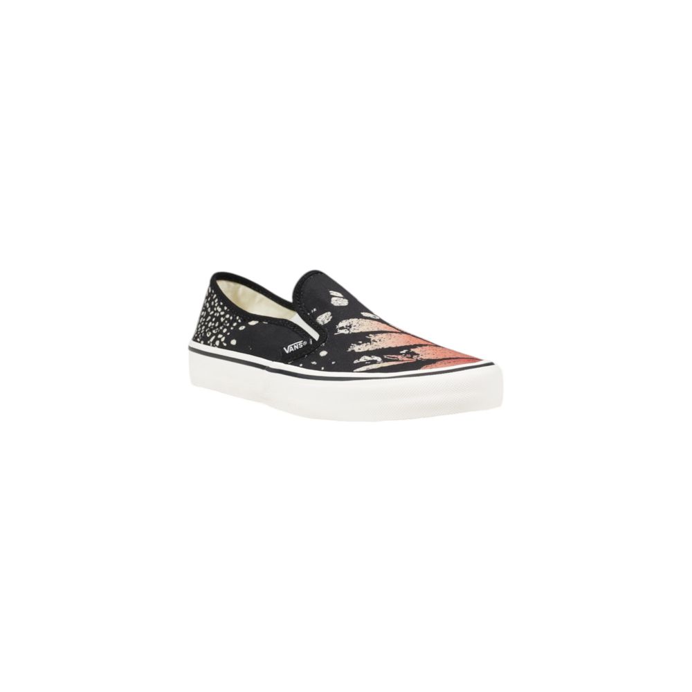 Vans Black Leather Sneakers