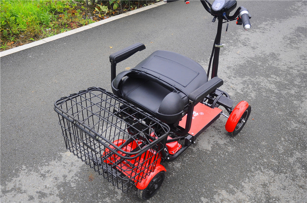 4-Wheel Foldable Electric Mobility Scooter