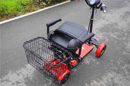 4-Wheel Foldable Electric Mobility Scooter