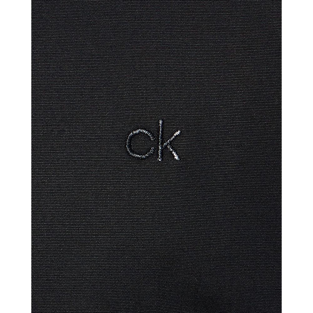 Calvin Klein Black Cotton Dress Shirt