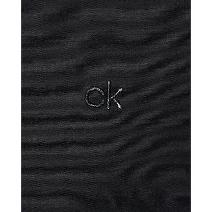 Calvin Klein Black Cotton Dress Shirt