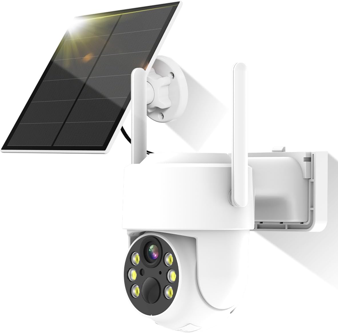 Wireless Security Camera SOLAR WIFI and battery powered free batteries and 64GB storage card