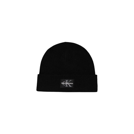 Calvin Klein Jeans Black Cotton Cap (Baseball Hat)