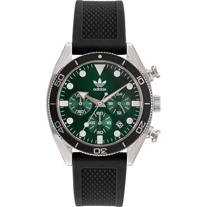 Adidas Black Synthetic Sport Watch