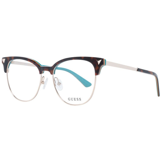 Guess Brown Metal & Plastic Glasses (Frames)