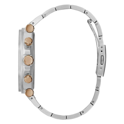 Guess Gray Stainless Steel Dress Watch