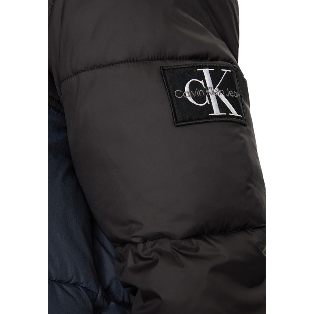 Calvin Klein Jeans Blue Recycled Polyamide Coat