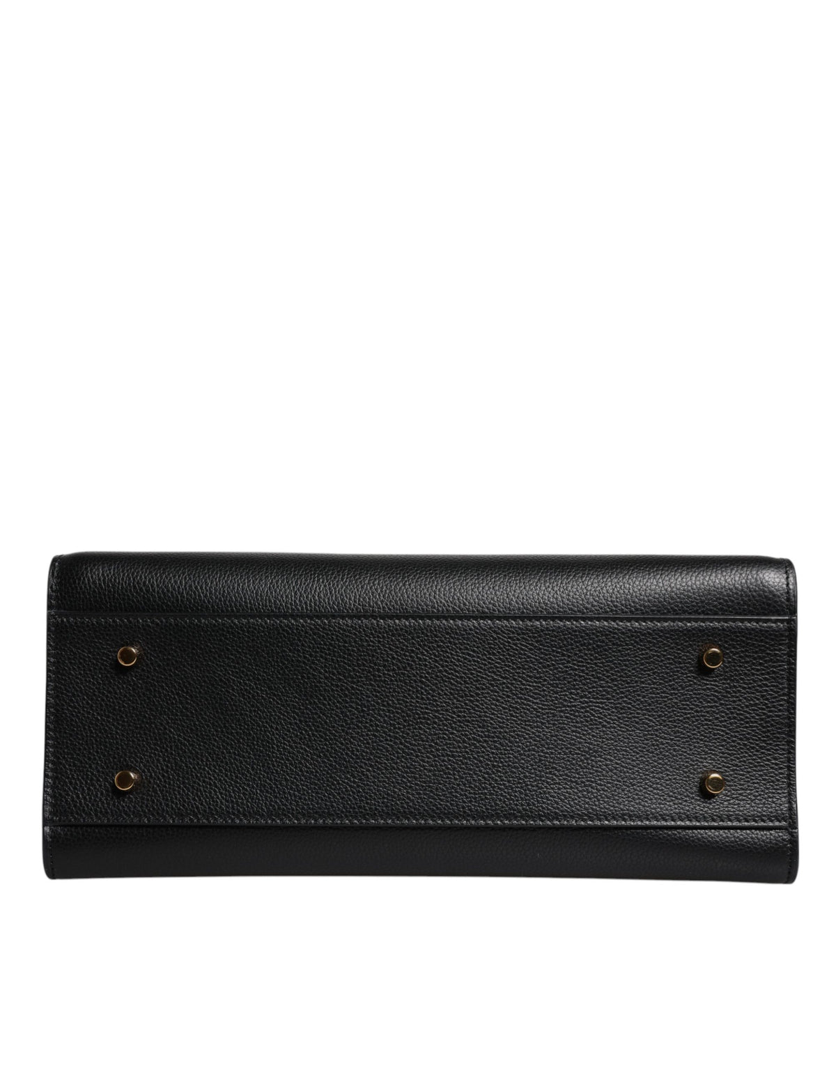 Versace Black Large Leather Top Handle Shoulder Crossbody Bag
