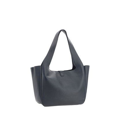 Saint Laurent Black Leather Shoulder Bag