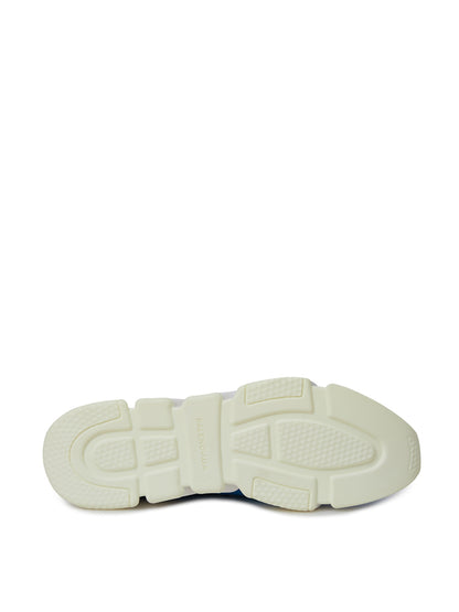 Balenciaga Blue Cotton Athletic Sneakers