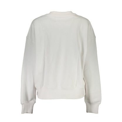 Calvin Klein Bianco Cotton Women Sweatshirt