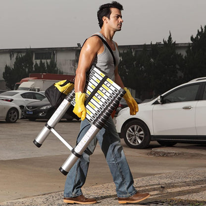 Ladder Telescopic Aluminium Extension Ladder 1m-2.6m