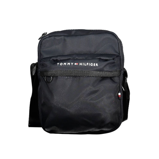 Tommy Hilfiger Blue Polyester Men's Shoulder Bag