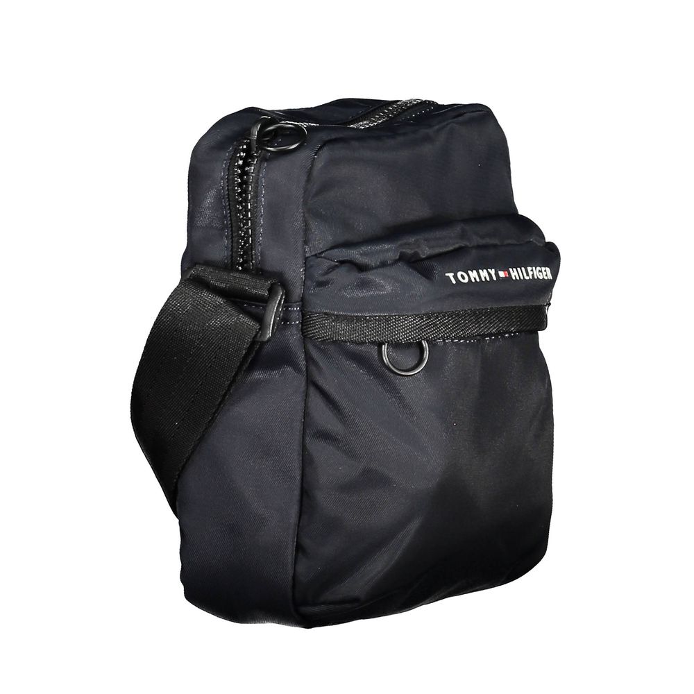 Tommy Hilfiger Blue Polyester Men's Shoulder Bag