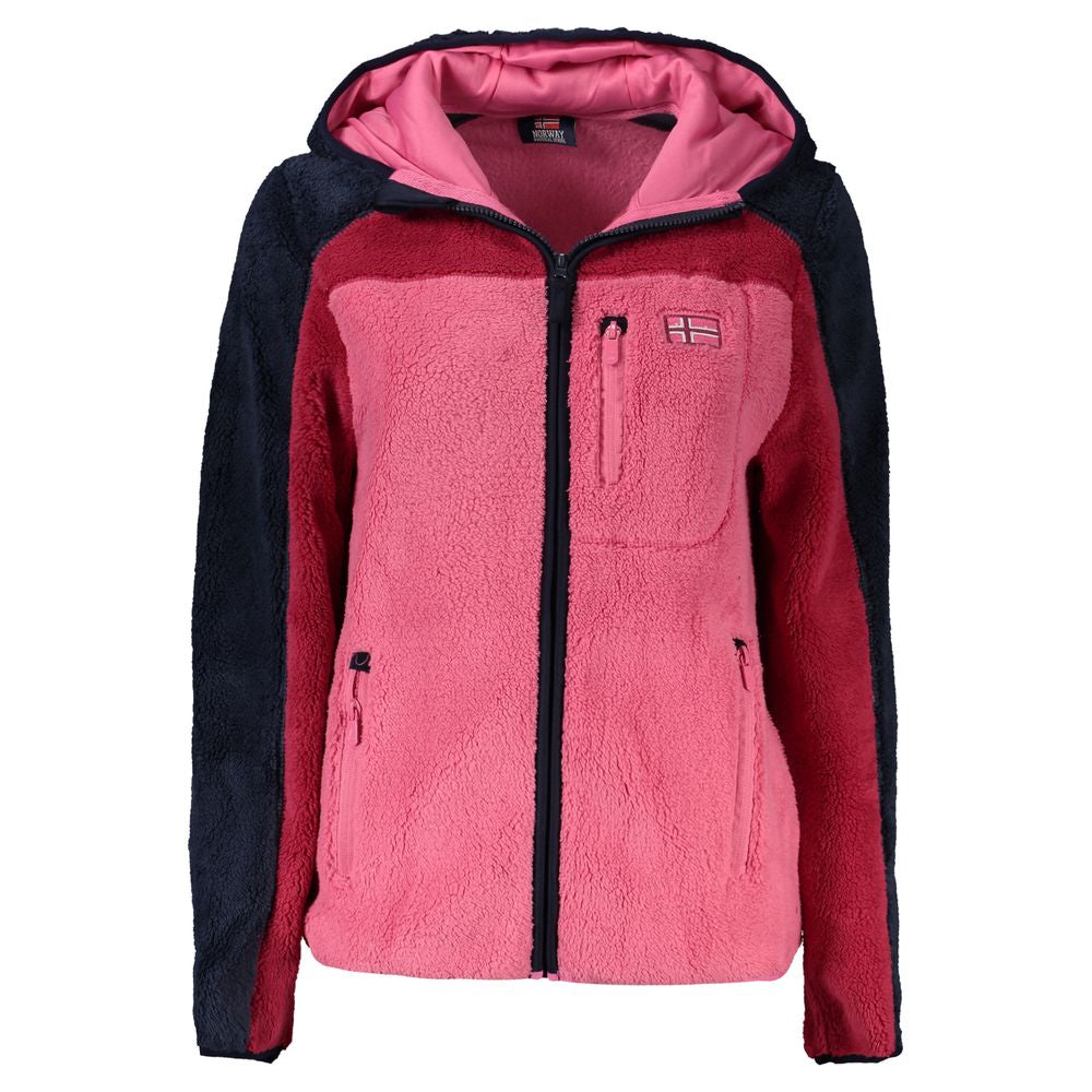 Norway 1963 Rosa Polyester Women Jacket