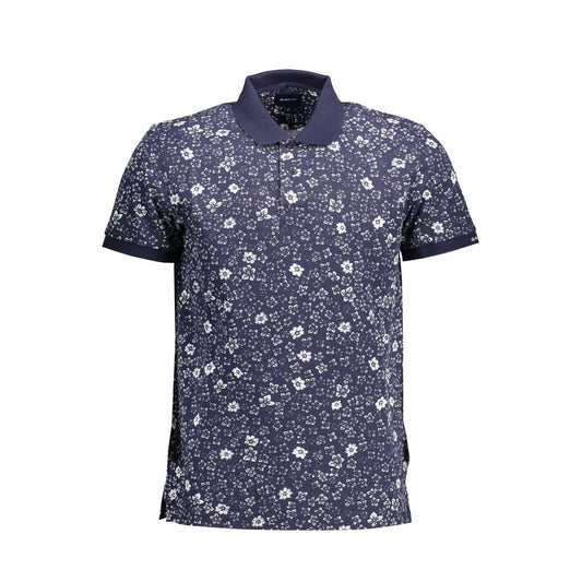 Gant Blue Cotton Mens Polo Shirt