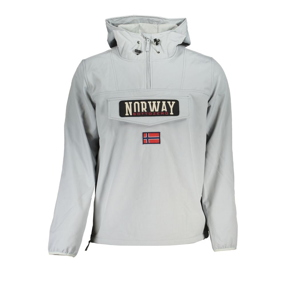 Norway 1963 Grigio Polyester Men's Jacket