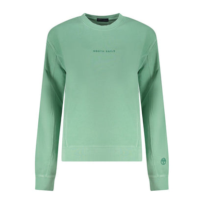 North Sails Verde Cotton Women Sweatshirt