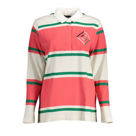 Gant Pink Organic Cotton Women Polo Shirt