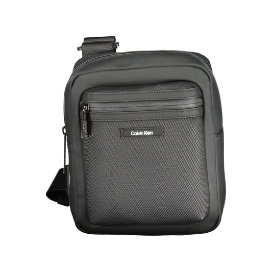 Calvin Klein Nero Polyurethane Men's Shoulder Bag