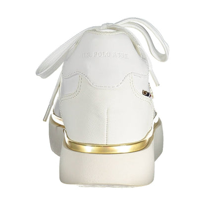 U.S. POLO ASSN. Bianco Poliestere Women Sneaker
