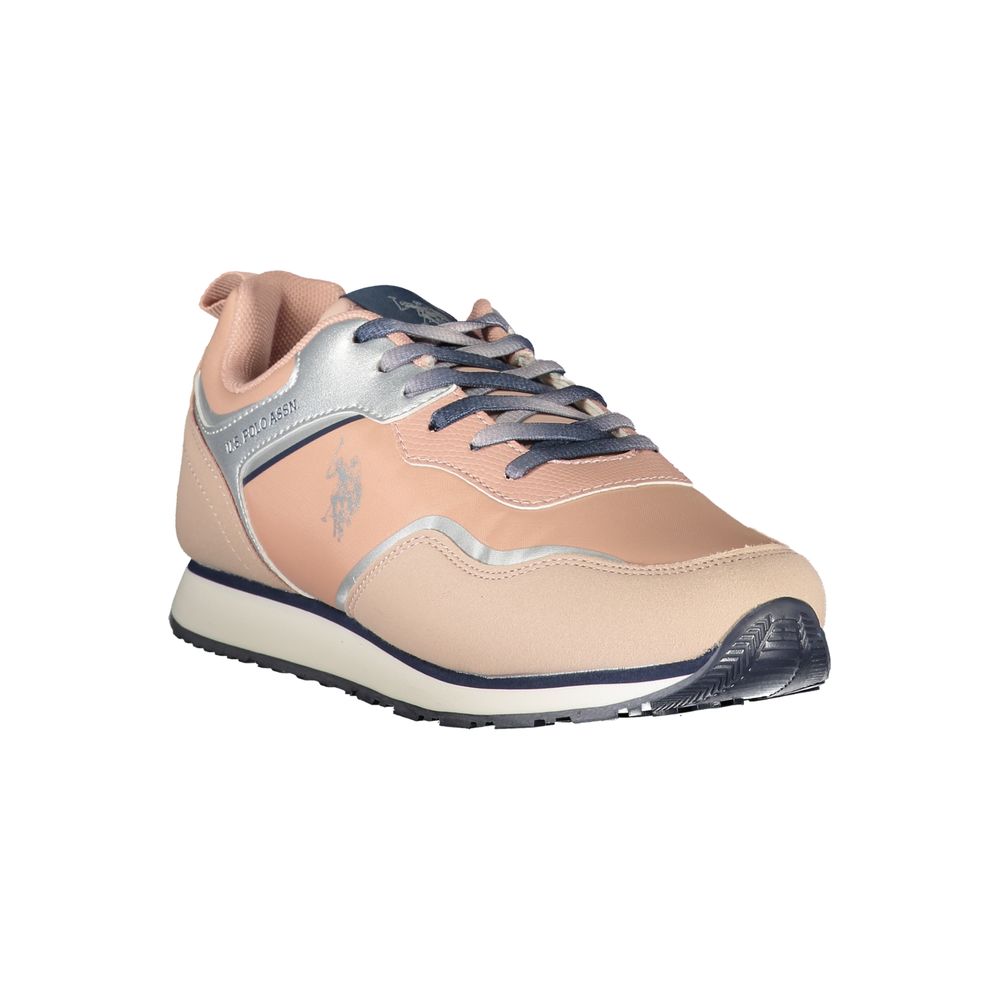 U.S. POLO ASSN. Rosa Poliuretano Donna Sneaker